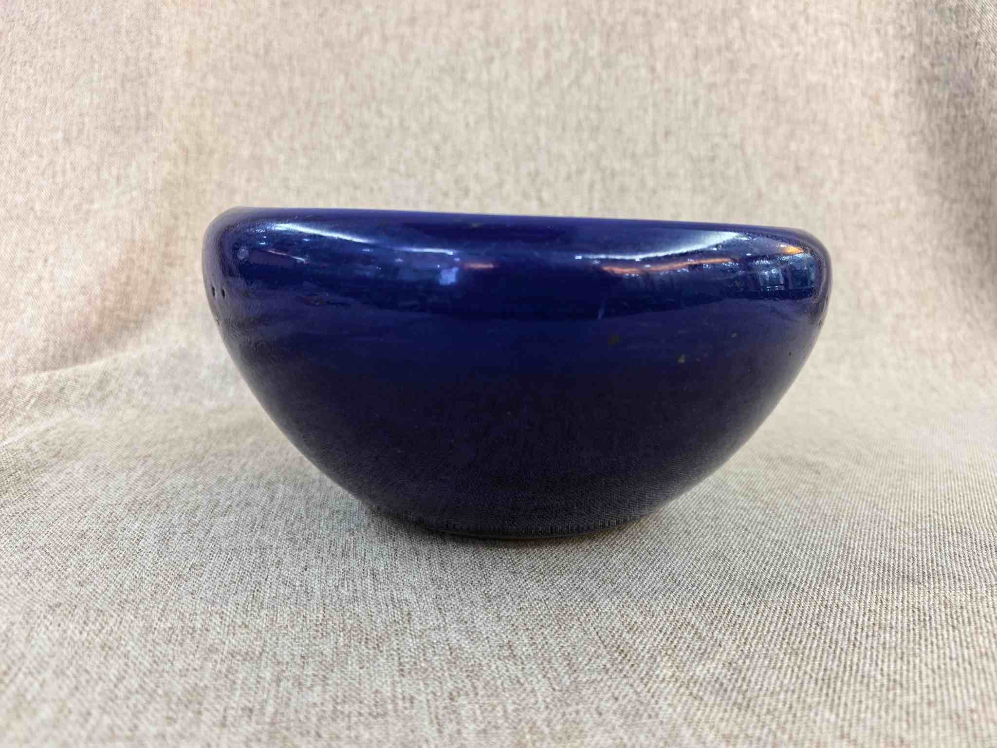 清 霁蓝釉香炉
